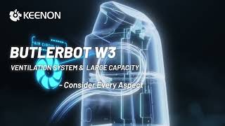 KEENON BUTLERBOT W3 | Ventilation System \u0026 Large Capacity