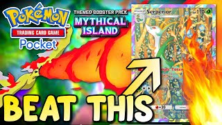 How To Beat Serperior, Celebi and Venusaur Decks In Pokemon TCG Pocket's Expansion Mythical Island!