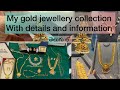 My real Gold Jewellery Collection | My latest jewellery collection | #mygoldjewellerycollection