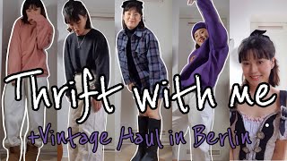 (Eng sub)독일 빈티지 쇼핑 하울 🛍| Vintage Thrift Haul | 알뜰살뜰 뽕 제대로 뽑았다..!!