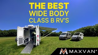 Maxvan | The Best Wide Body Class B RV's