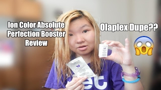 Ion Color Absolute Perfection Booster Review! Olaplex Dupe?