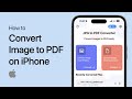 How To Convert Image to PDF on iPhone - iOS Guide