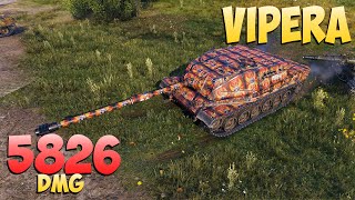 Vipera - 5 Kills 5.8K DMG - Battle turtle! - World Of Tanks