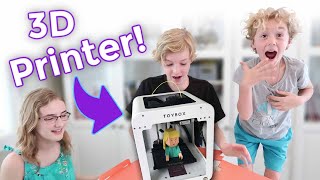 We bought a 3D Printer & Made Our Own Toys!!!