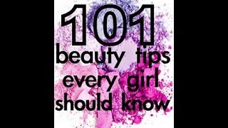 101 Beauty Tips Every Girl Should Know | Weird Beauty Life Hacks EVERY Girl Should Know!  | Easy