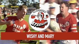 Mary and Wishy Magic | Paul McGregor and Rod Wishart combine for a classic Illawarra Steelers try