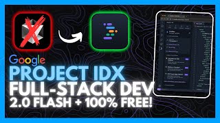 Project IDX + Gemini 2.0 Flash: FREE AI Code Editor! Alternative To Cursor, Bolt.New \u0026 Windsurf!