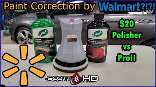 Paint Correction by Walmart?!?!  $20 polisher $20 compound - does it work? Let's find out!