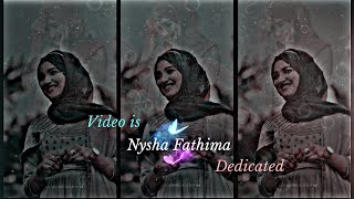 Nysha Fathima photoshoot edit🦋🍂|middle of the night x pachtaoge|Nysha Fathima dedicated| #photoshoot