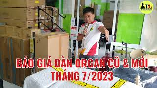 Báo Giá Đàn Organ Yamaha Tháng 7/2023 tại Nhạc Cụ Trần Liêm || Gọi mua 0931971081 (8h-21h)