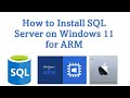 How To Install SQL Server on Mac M1 & M2 & M3 inside Parallels