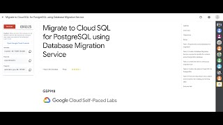Migrate to Cloud SQL for PostgreSQL using Database Migration Service || #Learn_to_earn || #GSP918