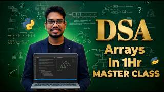 DSA with Python Arrays | DSA in Telugu | Python DSA Array Concept explained in Telugu | PythonLife