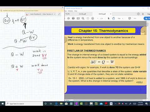 Chapter 15 Lecture 01, Thermodynamics - YouTube