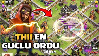 TH11 SÜPER OKÇULU BARBAR ORDUSU!? ÜST BELEDİYEMİ ÜÇLEDİM! - Clash of Clans