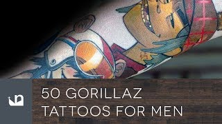 50 Gorillaz Tattoos For Men