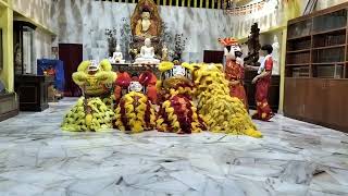 Ti-ratana lion dance  at ti-ratana welfare society