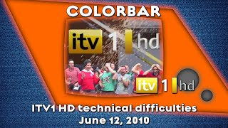 ITV1 HD technical difficulties (multiple POVs) - 06-12-2010