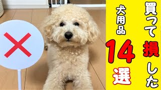 買って損した犬用品ワースト１４選！【トイプードルがいる生活】