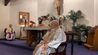 St. Luke's Chapel Thanksgiving Mass held on Nov. 26, 2024.