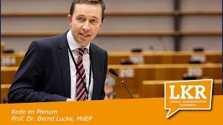 Bernd Lucke: Die EU muss reformiert werden (Plenardebatte vom 16.12.2015)