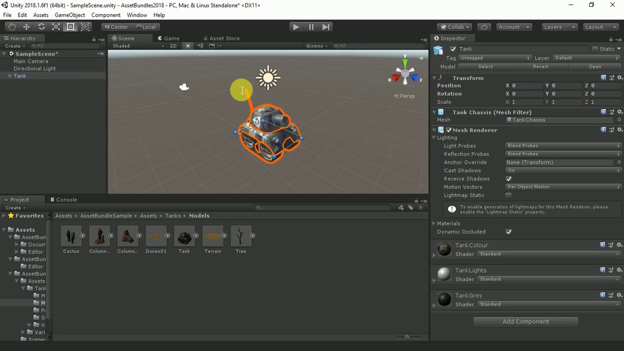 Unity assets файлы