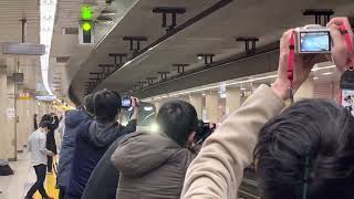 東京メトロ10000系 10103F編成 各停新木場行き 入線シーン@新富町駅