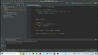 Student Grade Calculator using Java | With GitHub Repo | Source Code | Java Projects | Loops | Array
