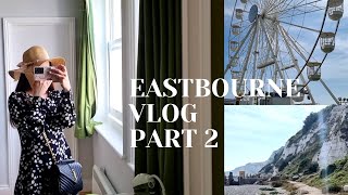 URDU VLOG PART 2 || EXPLORING EASTBOURNE BEACH AND TOWN 2021| LOST THE BET|