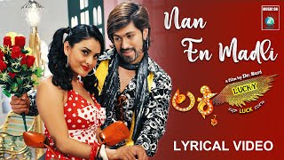 NAA YEN MADLI - Lyrical Video | Lucky | Yash | Ramya | Arjun Janya | Dr Suri |Yogaraj Bhat |A2 Music
