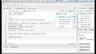 Introduction to RMarkdown tutorial