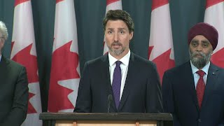 Trudeau: Evidence shows Iran missile downed plane