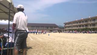 涼子(小5)運動会_150m走20150517