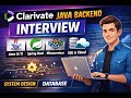 🔔 Clarivate Java Interview | 2–7 Years Experience | Java 8/11 | Spring Boot | Microservices | SQL