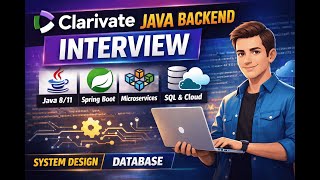 🔔 Clarivate Java Interview | 2–7 Years Experience | Java 8/11 | Spring Boot | Microservices | SQL