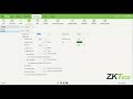 how to set up attendance module on zk time.net