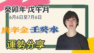 癸卯年 戊午月 庚辛金、壬癸水運勢分享/事業運勢/財富運勢