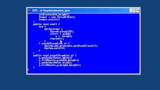 55.Java Intro -Chapter08.Simple Animation-Lesson3.A Simple Animation