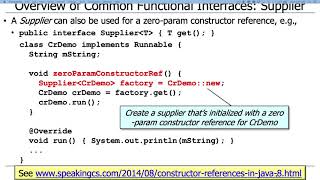 Java Functional Interfaces: Supplier