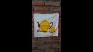 10/12 Puntilla Tejida Para Xv AÑos , Boda Tetera Naranja