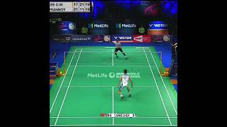 H.S Prannoy vs Lee cong wei #Prannoy celebration