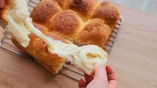 [베이킹 Vlog] 식빵이 먹고 싶은 날 🍞 | 부드럽고 쫄깃한 식빵 만들기 |Home made bread