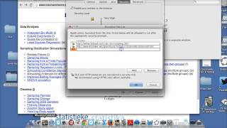 Changing Java Security to Run Applets
