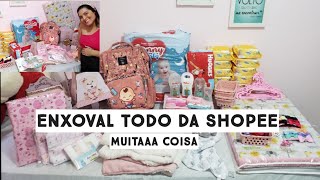 ENXOVAL DE BEBÊ NA SHOPEE PREÇOS E SE VALE A PENA QUANTO GASTEI