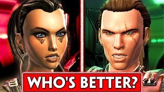 MALE VS FEMALE Imperial Agent | Who's The Better Voice Actor? (SWTOR)