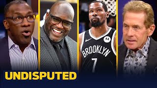 Shaq criticizes Kevin Durant's trade request, ahead of KD's meeting w/ Nets owner | NBA | UNDISPUTED