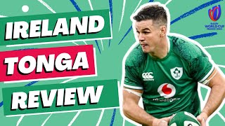 Ireland v Tonga Review - Rugby World Cup 2023