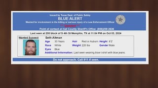 Texas Blue Alert discontinued, but suspect remains on state's most wanted list