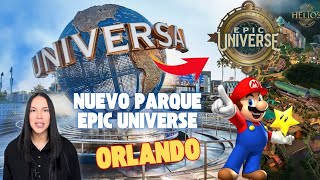 NUEVO PARQUE DE UNIVERSAL ORLANDO 2025 | USA